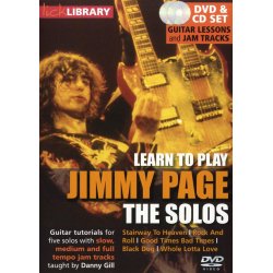Lick Library: Learn To Play Jimmy Page: The Solos