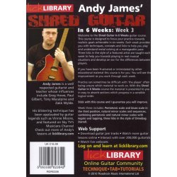 Lick Library: Andy James' Shred Guitar In 6 Weeks - Week 3