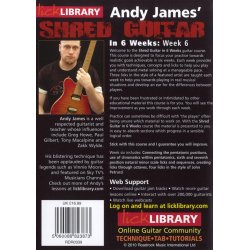 Lick Library: Andy James' Shred Guitar In 6 Weeks - Week 6