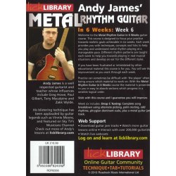 Lick Library: Andy James' Metal Rhythm Guitar In 6 Weeks - Week 6