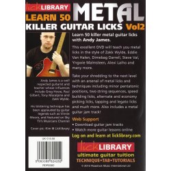 Learn 50 Killer Metal Licks - Volume 2