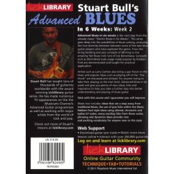 Lick Library: Stuart Bull's Advanced Blues In 6 Weeks - Week 2