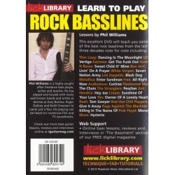 Lick Library: Learn To Play Rock Basslines