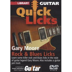 Lick Library: Quick Licks - Gary Moore Rock & Blues Licks
