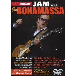 Lick Library: Jam With Joe Bonamassa (2 DVD & CD Set)