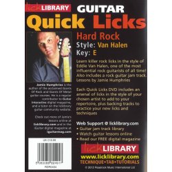 Lick Library: Quick Licks - Van Halen Hard Rock