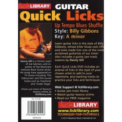 Lick Library: Quick Licks - Billy Gibbons Up-Tempo Blues