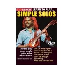 Lick Library: Learn To Play Simple Solos