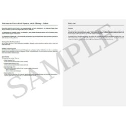 Rockschool: Popular Music Theory Workbook (Debut)