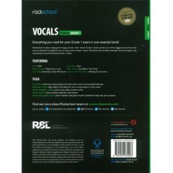 Rockschool: Vocals Grade 1 - Female (Book/Online Audio)