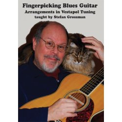 Stefan Grossman: Fingerpicking Blues Guitar Arrangements In Vestapol Tuning