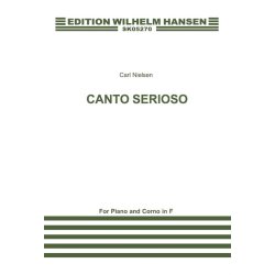 Carl Nielsen: Canto Serioso For Horn In F And Piano