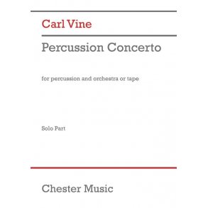 Carl Vine:  Percussion Concerto  (Solo Part)