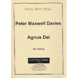 Peter Maxwell Davies: Agnus Dei Parts