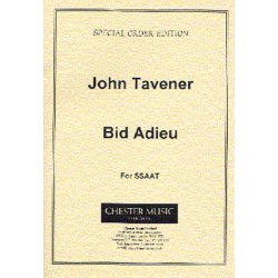 John Tavener: Bid Adieu