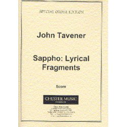 John Tavener: Sappho: Lyrical Fragments