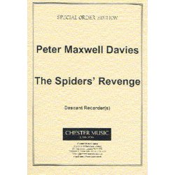 Peter Maxwell Davies: The Spiders' Revenge Descant Recorder Part