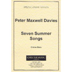 Peter Maxwell Davies: Seven Summer Songs Chime Bars Part