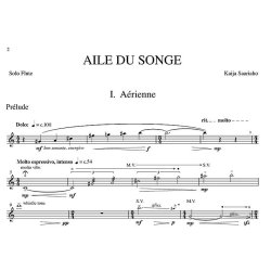 Kaija Saariaho: Aile Du Songe (Solo Flute Part)