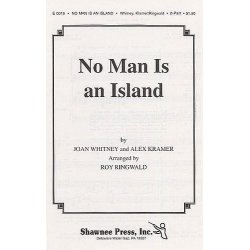 Whitney/Kramer: No Man Is An Island (SA/Piano)