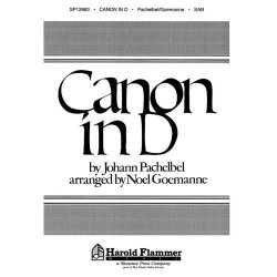Johann Pachelbel: Canon In D (SAB)