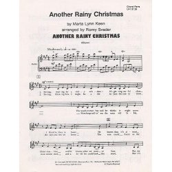 Another Rainy Christmas Choral Part