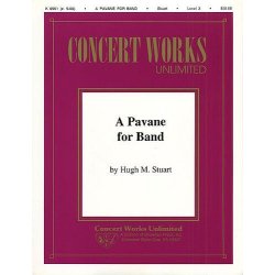 Hugh Stuart: A Pavane For Band Sc/Prts