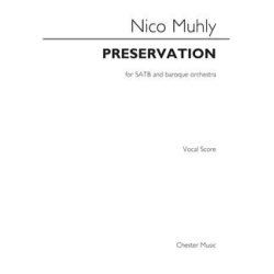 Nico Muhly: Preservation (Vocal Score)