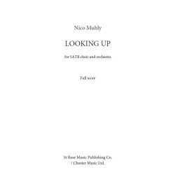 Nico Muhly: Looking Up (Full Score)