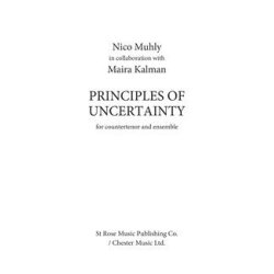 Nico Muhly: Principles Of Uncertainty (Score)