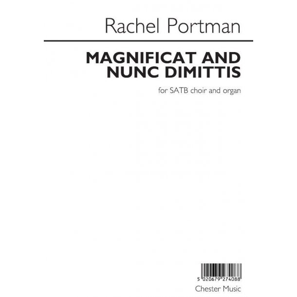 Rachel Portman: Magnificat And Nunc Dimittis