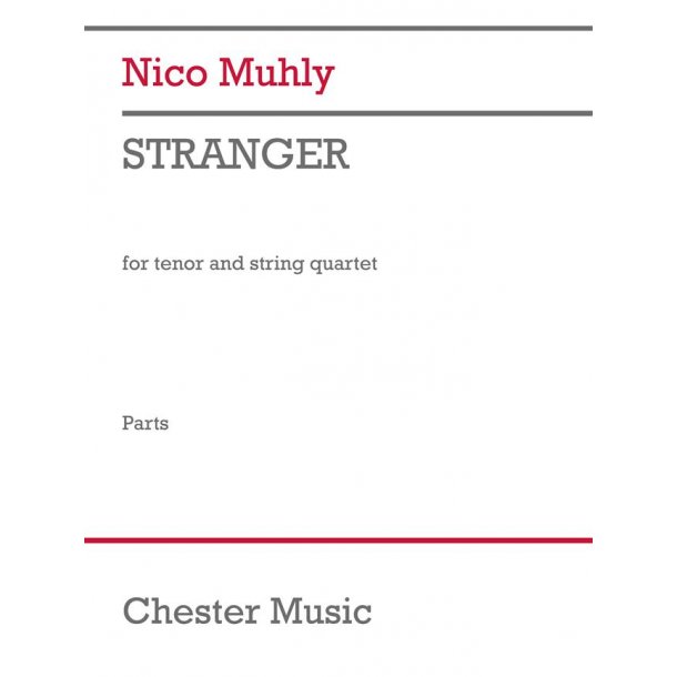 Stranger : String Quartet parts