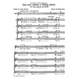 Betty Roe: Goe And Catche a Falling Starre