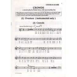 Betty Roe: Crowds (Chorus Score)