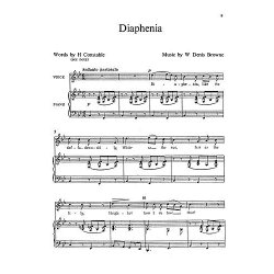 Browne 6 Songs High Voice/Piano