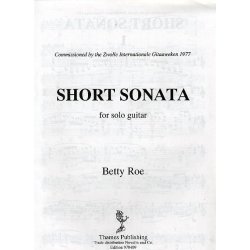 Betty Roe: Short Sonata