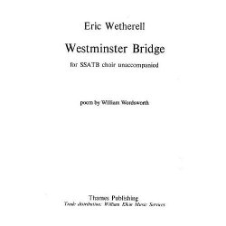 Eric Wetherell: Westminster Bridge