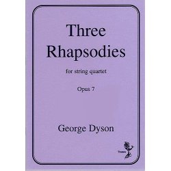 George Dyson: Three Rhapsodies Op.7