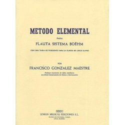 Gonzalez Metodo Elemental Para Flauta