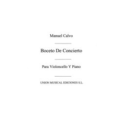 Calvo: Boceto De Concierto