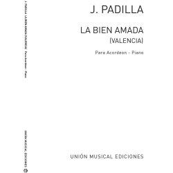 Padilla: Valencia (La Bien Amada) Marcha (Biok) for Accordion