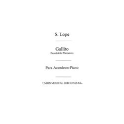 Lope: Gallito, Pasodoble (Biok) for Accordion