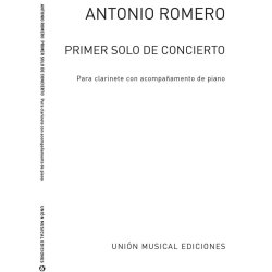 Antonio Romero: Primer Solo De Concierto