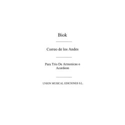 Biok: Correo De Los Andes, for Accordion