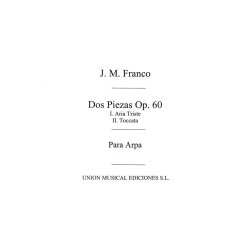 Franco: Dos Piezas Op.60 for Harp