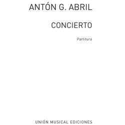 Abril, Ag Concierto Para Instrumentos De Arco M/s