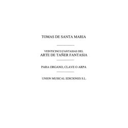 Santa Maria Veinticinco Fantasias Keyboard Instruments