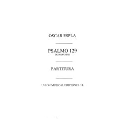 Espla Psalmo 129 De Profundis Score