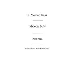 Moreno Gans: Melodia No.4 for Harp