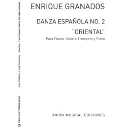 Granados: Danza Espanola No.2 Oriental (Amaz) for Flute and Piano
